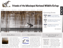 Tablet Screenshot of friendsofmissisquoi.org